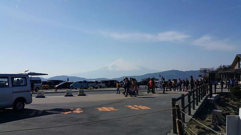 Stasiun Owakudani - Fuji